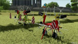 FS25 Claas Windrower Mod: Pöttinger Alpinhit44 / Claas W450 LS (Image #4)