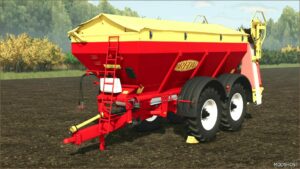 FS25 Mod: Bredal K165 Fertilizer and Lime Spreader V1.0.0.1 (Featured)