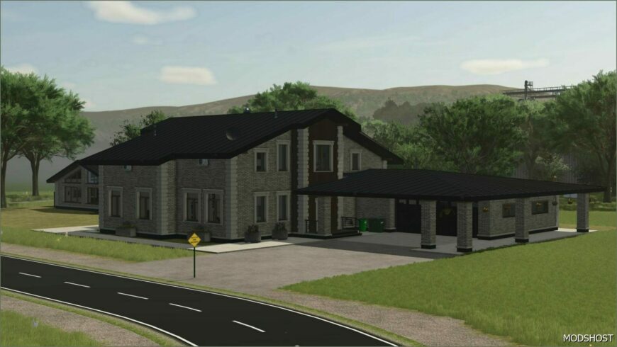 FS25 Mod: House 5 Bedrooms 4 Bathrooms (Featured)