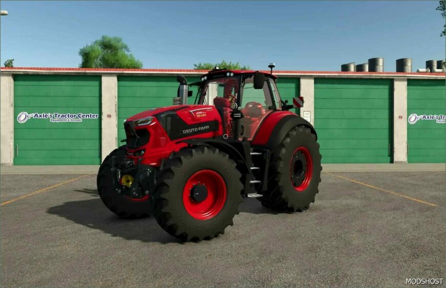 FS25 Tractor Mod: Deutz Series 8 Mtsh Edit V1.1 (Featured)