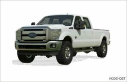 FS25 Ford Car Mod: 2015 Ford F350 Small Lift (Featured)