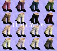 GTA 5 Player Mod: Boots with LEG Warmers for MP Female (Image #2)