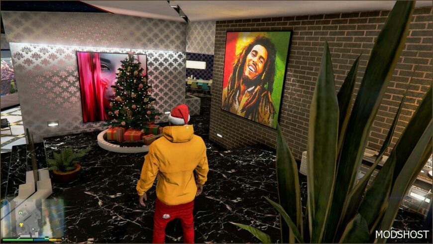 GTA 5 Map Mod: Franklin Christmas Peds & More (Featured)