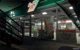 GTA 5 Map Mod: MLO Vinewood Plaza 24/7 ADD on SP / Fivem (Featured)