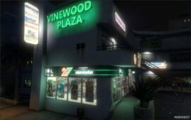 GTA 5 Map Mod: MLO Vinewood Plaza 24/7 ADD on SP / Fivem (Image #6)