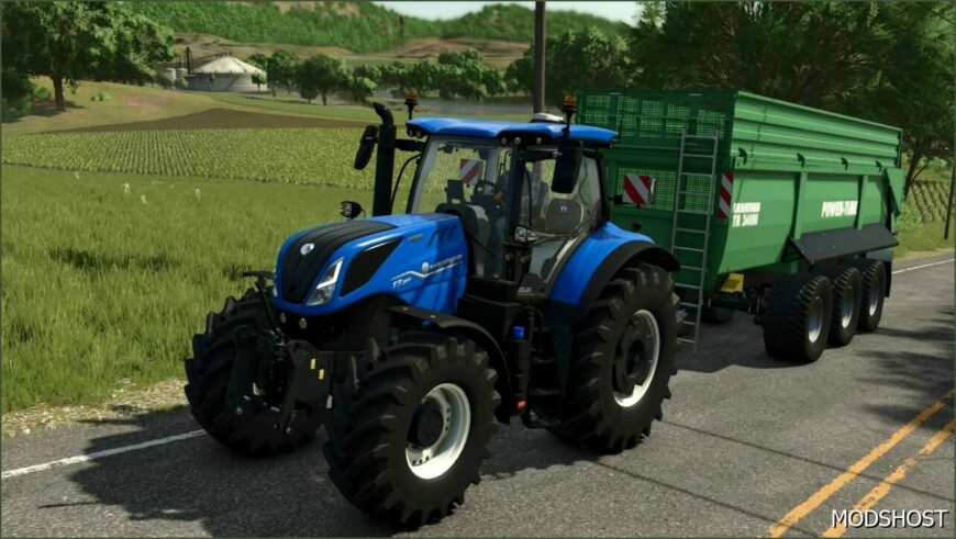 FS25 New Holland Tractor Mod: T7 with Turbo and Blow off Valve (Featured)