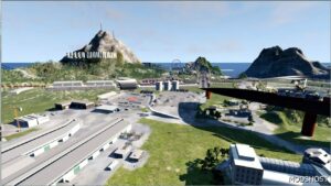 BeamNG Map Mod: Speed Island V2.01 0.34 (Featured)