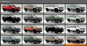 BeamNG SUV Car Mod: Hyundai Santa Fe 0.34 (Image #2)