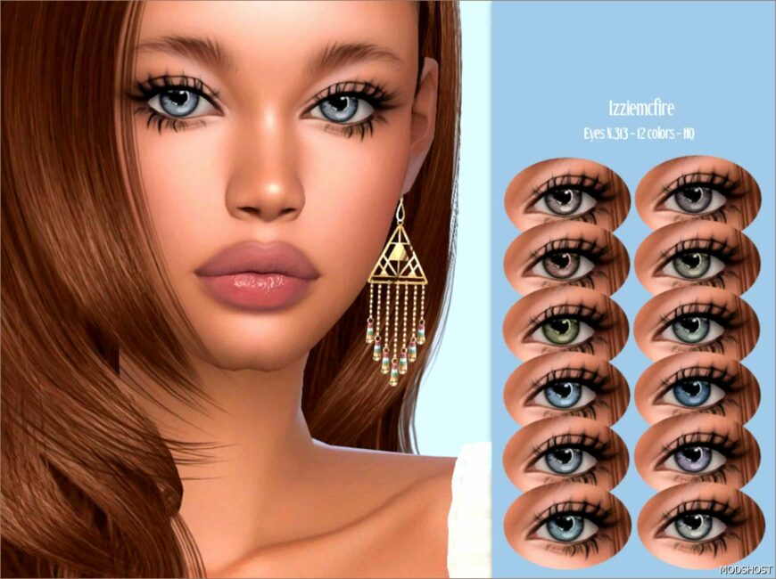 Sims 4 Mod: IMF Eyes N.313 (Featured)