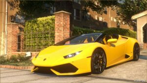 GTA 5 Lamborghini Vehicle Mod: 2015 Lamborghini Huracan LP610 4 Spyder ADD on | Wheels (Featured)