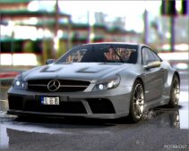 GTA 5 Mercedes-Benz Vehicle Mod: 2009 Mercedes Benz SL65 Black Series ADD on | Vehfuncs V | Template Reworked V2.0 (Image #2)