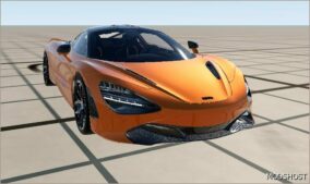 BeamNG McLaren Car Mod: 2017 Mclaren 720s V2.0 0.34 (Featured)