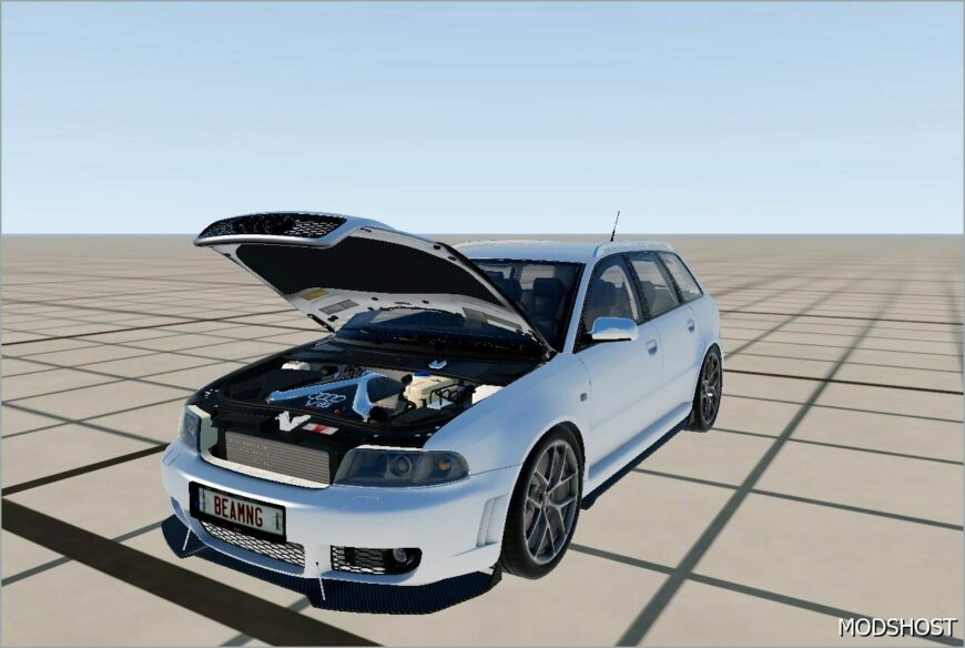 BeamNG Audi Car Mod: Rs4 B8 0.34 (Featured)