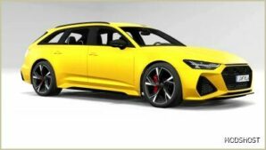 BeamNG Audi Car Mod: RS6 Updated 5+ Configurations 0.34 (Featured)