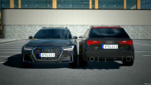 BeamNG Audi Car Mod: RS6 Updated 5+ Configurations 0.34 (Image #3)