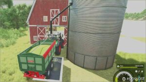 FS25 Mod: Elmcreek Farmbarn with Silo V1.0.0.2 (Featured)