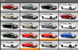 BeamNG Audi Car Mod: RS7 Whole Pack V1.2 2025 0.34 (Featured)