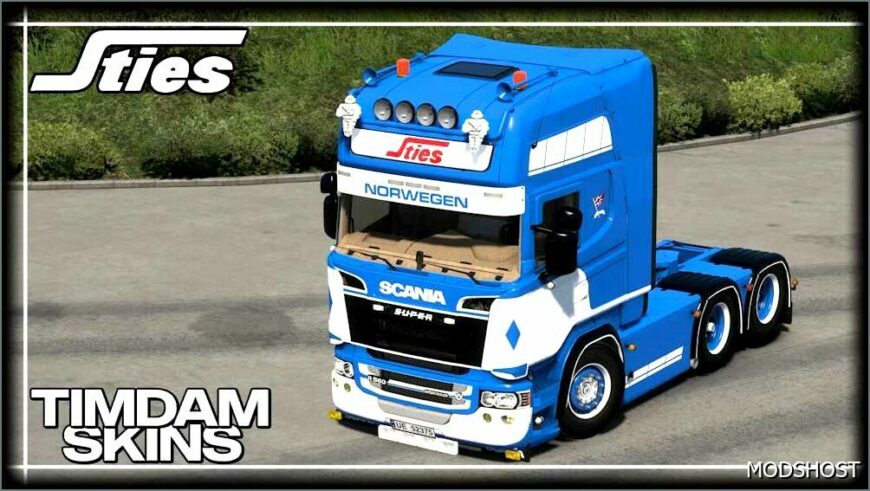 ETS2 Skin Mod: Sties Termo Transport A.S (Featured)