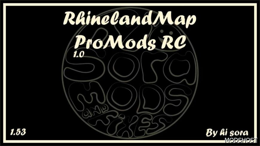 ETS2 ProMods Mod: Rhinelandmap – Promods RC 1.53 (Featured)