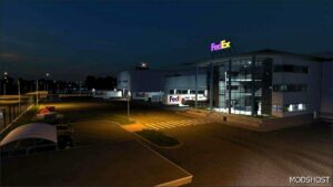 ETS2 Mod: Real Companies GAS Stations V2.03.06 1.53 (Featured)