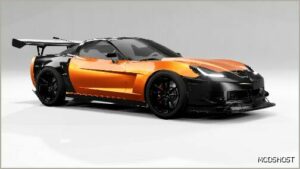 BeamNG Chevrolet Car Mod: 2009 Chevrolet Corvette ZR1 0.34 (Featured)