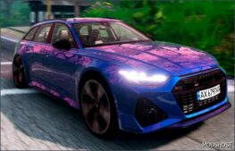 BeamNG Audi Car Mod: RS6 0.34 (Featured)