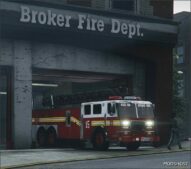 GTA 5 Vehicle Mod: lore Fdlc MTL Aistro Rear Mount Ladder Truck (Image #5)