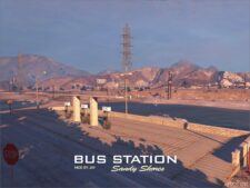 GTA 5 Map Mod: Bus Station at Sandy Shores by JAY (Image #2)