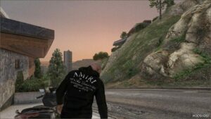 GTA 5 Player Mod: Amiri X Nike Coat for Franklin (Featured)