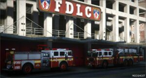 GTA 5 Mod: Fire Dept of Liberty City Vehicle Texture Overhaul Pack (Featured)