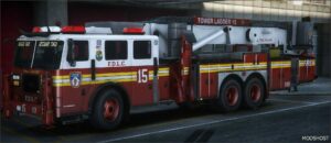 GTA 5 Mod: Fire Dept of Liberty City Vehicle Texture Overhaul Pack (Image #2)