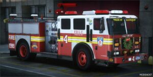 GTA 5 Mod: Fire Dept of Liberty City Vehicle Texture Overhaul Pack (Image #3)