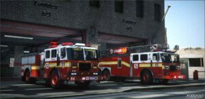 GTA 5 Mod: Fire Dept of Liberty City Vehicle Texture Overhaul Pack (Image #4)