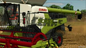 FS25 Claas Harvester Mod: Lexion (with Mowers and Trailer) V1.0.1.1 (Featured)