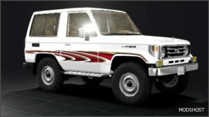 BeamNG Car Mod: Landcruiser 2024 j70 0.34 (Featured)