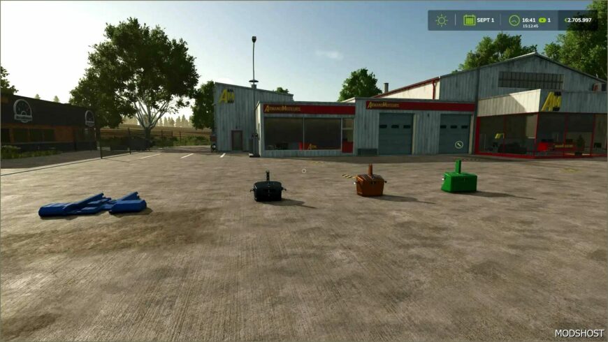 FS25 John Deere Mod: Weight Pack (Featured)