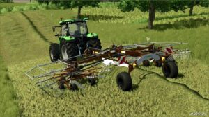 FS25 Tedder Mod: Samasz P8890 Z2840 V1.0.0.2 (Featured)