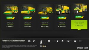 FS25 Mod: Oxbo up Pack V1.1 (Featured)