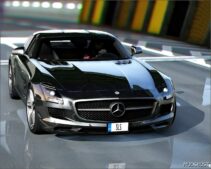 GTA 5 Mercedes-Benz Vehicle Mod: 2011 Mercedes Benz SLS AMG ADD on | Vehfuncs V | Template Reworked V2.0 (Featured)