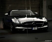 GTA 5 Mercedes-Benz Vehicle Mod: 2011 Mercedes Benz SLS AMG ADD on | Vehfuncs V | Template Reworked V2.0 (Image #2)