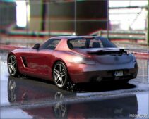 GTA 5 Mercedes-Benz Vehicle Mod: 2011 Mercedes Benz SLS AMG ADD on | Vehfuncs V | Template Reworked V2.0 (Image #4)