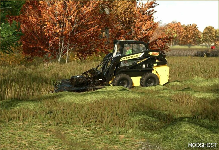 FS25 Mod: Skidsteer Mower (Featured)