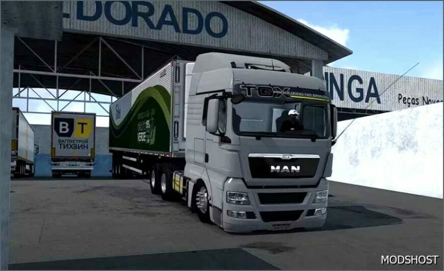 ETS2 Tuning Truck Mod: MAN TGX 1.53 (Featured)