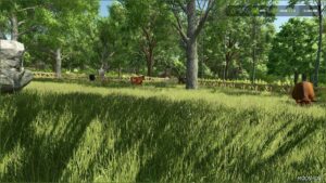 FS25 Shed Mod: Small COW Pasture with Wooden Fences Autowater V4.2 (Image #4)