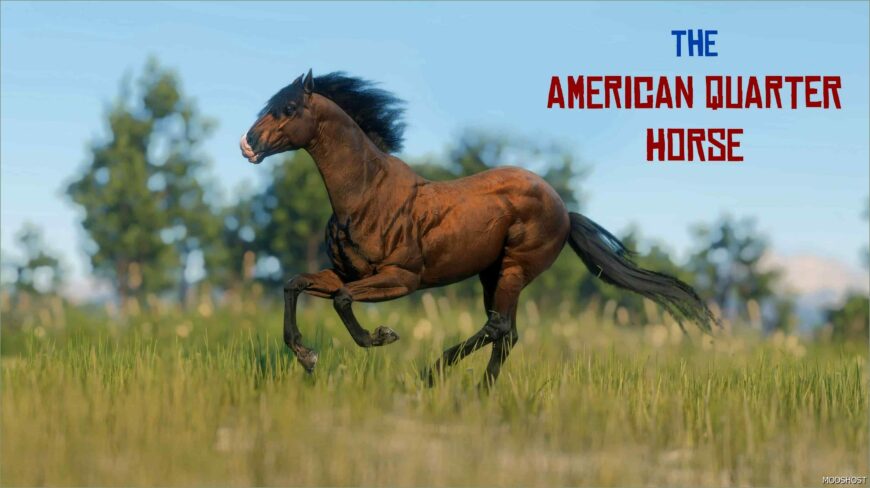 RDR2 Model Mod: The American Quarter Horse (Featured)