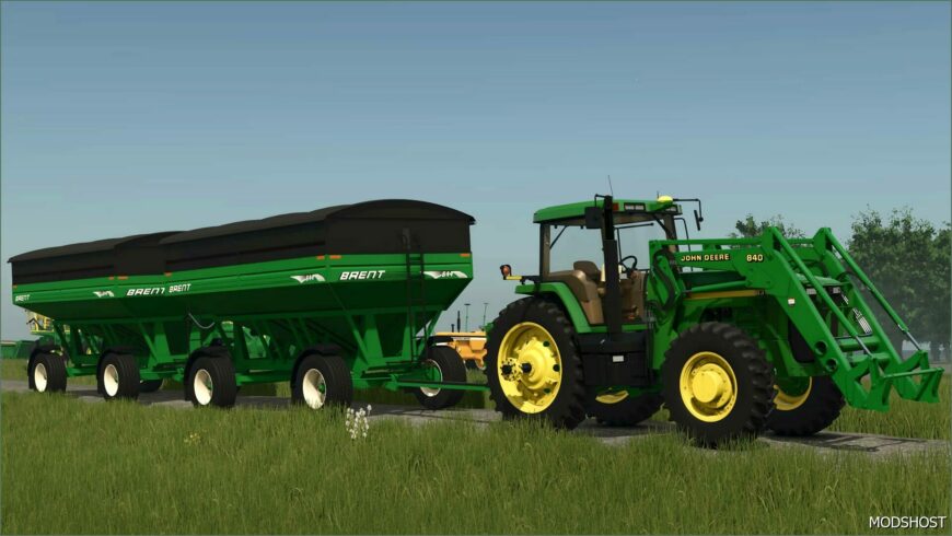 FS25 Auger Mod: Brent 644 Gravity Wagon (Featured)