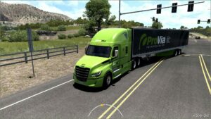 ATS Skin Mod: Provia Cascadia 2024 Cabin XT & RR (Image #2)