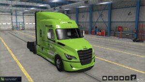 ATS Skin Mod: Provia Cascadia 2024 Cabin XT & RR (Image #4)