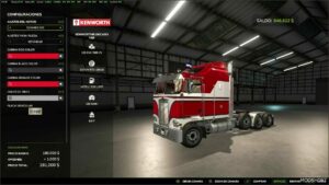 FS25 Kenworth Truck Mod: K100 Cabover (Image #8)