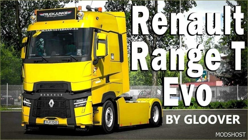 ETS2 Standalone Truck Mod: Renault Range T EVO by Gloover V2.0 (Featured)